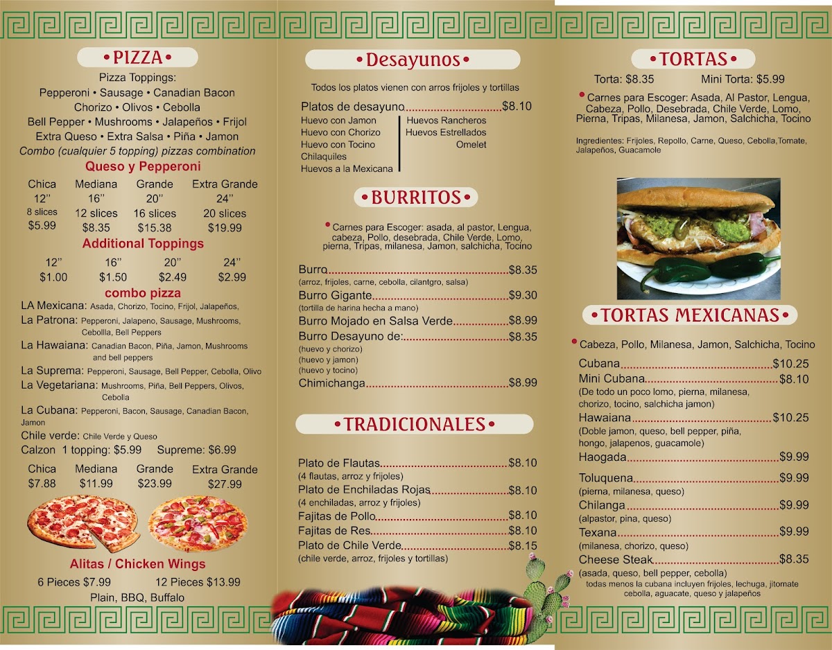 El Fogon Lamont Menu - Image 2